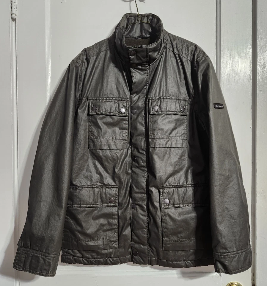 女式冬季夹克 ~ 绒面衬里中腰拉链 ~ 大号 — 第 1/4 张图片