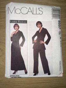 McCalls 8557 Sewing Pattern Lisa Baday Dress Tunic Pants, Misses’ 8 - 12, UNCUT - Picture 1 of 3