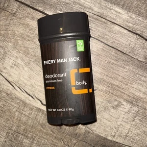 Every Man Jack Citrus Aluminum Free Deodorant, 3 oz, NEW - Picture 1 of 2