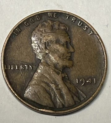 1941 Lincoln Cent Wit Errors - Image 1 of 4