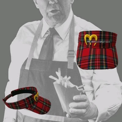 Trump Embroidered Hat Visor MAGA Make America Great Again USA - Image 1 of 4