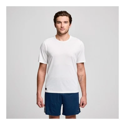 Cronómetro Saucony Hombre Manga Corta Blanco L Ropa Foto 1 de 4