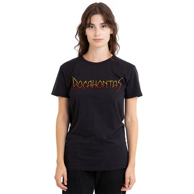 Pocahontas Logo T-Shirt S-2XL, Black - Image 1 of 4