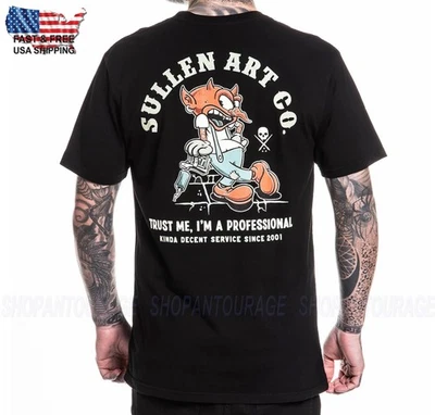 Sullen Art Collective Trust Me Premium Fit SCM6832 Short Sleeve T-shirt For Men - Image 1 of 4