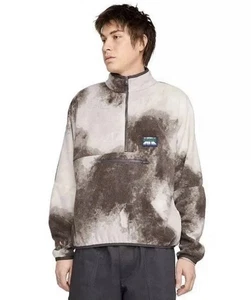 Nike Club Open Air 1/2 Zip Brushed Fleece Pullover HV4628-254 Men’s Size Large - Picture 1 of 9