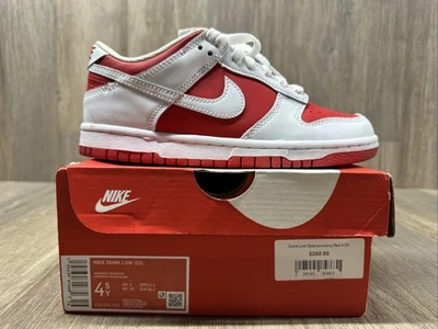 Nike Dunk Low Championship Rojo CW1590-600 GS - 4.5Y Foto 1 de 4