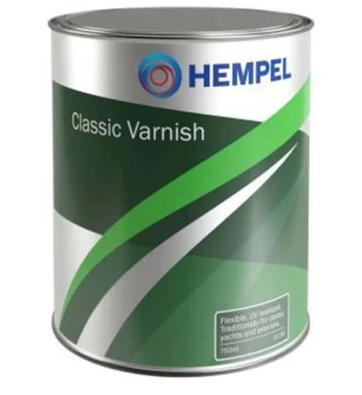16€/l Hempel Classic Varnish 750ml 1K Klarlack Boot B-Ware