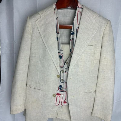 The Men's Store Sears 3-Piece Suit Jacket, Pants, and Vest - Image 1 of 4