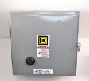 ARRANCADOR MOTOR CUADRADO D TALLA 1 1 PH. 115/230V 8736SCO45 8736SCG4V025 3HP sin usar? - Imagen 1 de 17