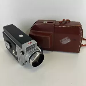 Kodak Zoom 8 Reflex Movie Camera w/ Leather Case - UNTESTED - Picture 1 of 12