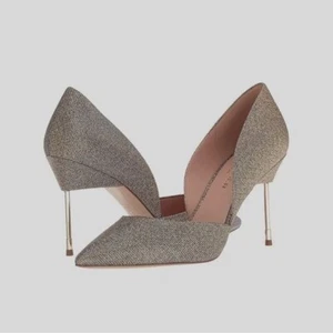 Nuevo en caja tacones brillantes de bronce Kurt Geiger London Bond 90 talla 7,5 - Imagen 1 de 7