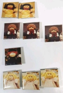 Vintage raro cavolo patch bambini bambole bottoni spille pinback x 9 made in Canada  - Foto 1 di 6