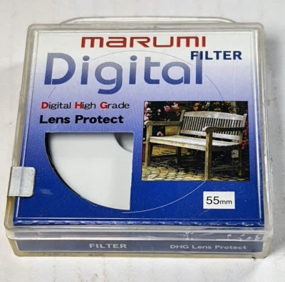 Marumi DHG Digital High Grade 55mm glass Lens Protect Safety Filter Protection - Image 1 of 3