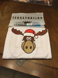 NWT Christmas Vacation Marty Moose Clark Griswold Hockey Jersey Size XL - Picture 1 of 8