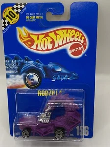 Hot Wheels Rodzilla #156 Purple 4389 Mattel 1990 Sealed - Picture 1 of 8