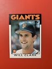 Will Clark San Francisco Giants Rookie 1986 Topps Traded #24T