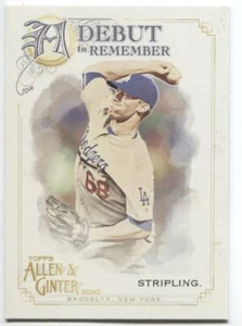 Ross Stripling 2020 Topps Allen & Ginter debut para recordar - Dodgers - #DTR-27 - Imagen 1 de 1