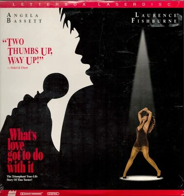 What's Love Got To Do With It? Laserdisc Angela Bassett (small spine peel) - Image 1 of 2
