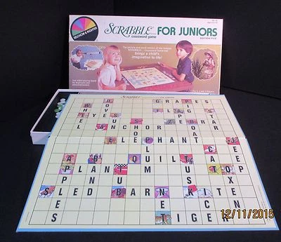 Scrabble For Juniors Edition 5 1982 Selcher & Righter Co. - Complete - Image 1 of 4