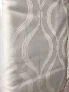515 $ Neu mit Etikett Queen-Bettbezug Yves Delorme Ornamente Grafiken Reverses weiß Frankreich - Bild 1 von 19