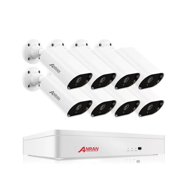 Anran K08A2819 Smart Wired Security Camera AHD DVR Kit - 8Ch DVR, 8 Cameras - Image 1 of 4