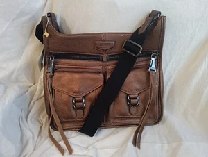 AIMEE KESTENBERG SARGENTO BANDOLERA Cuero Nuevo con Etiquetas Bolso de Mano de Hombro Cartera - Imagen 1 de 10