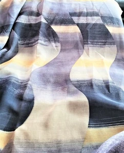 Window Curtains Modern Semi-Sheer Tie Shade for Living Room, Bedroom - Picture 1 of 8