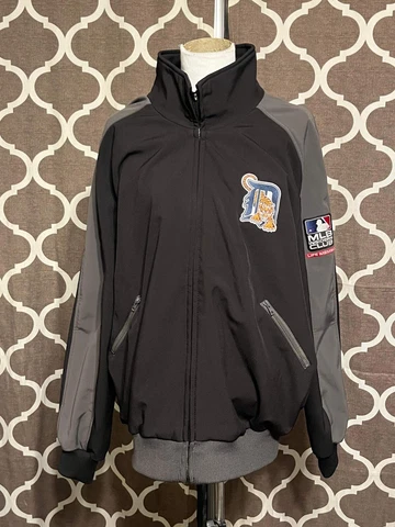 MLB Detroit Tigers Men's Jacket Coat Insider's Club Jacket Men’s Size XL Cover
