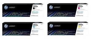 Zestaw 4 oryginalnych tonerów HP 203A LaserJet Pro M254dw M254nw MFP M281fdw M281fdn - Zdjęcie 1 z 1