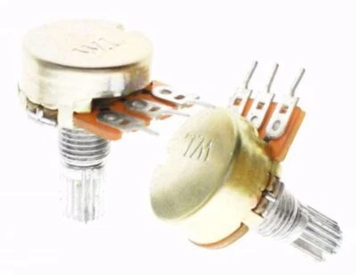 2 x Linear Potentiometer Single Turn Mono Variable Resistor Panel Mount 1k to 1M - Image 1 of 3