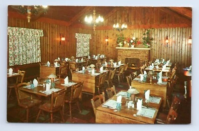 Caughey's Pine Room Dining Restaurant Interior East Rutherford New Jersey VTG NJ - Image 1 of 2