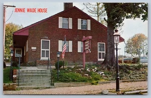 Postal Jennie Wade House, Gettysburg, Pensilvania - Guerra Civil - Imagen 1 de 2