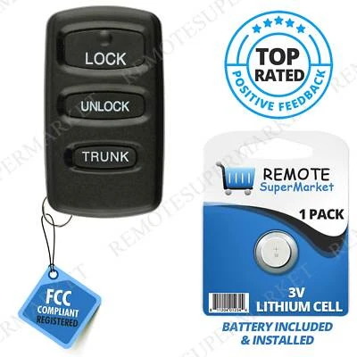 Replacement for Chrysler 02-05 Sebring Coupe Dodge 02-05 Stratus Coupe Key Fob Foto 1 de 4