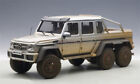 1:18 for AUTOART for BENZ for G-CLASS G63 for AMG 6X6 2013 Silver Muddy version