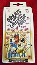 Upper Deck Donruss ERROR Fleer Topps Chrome Ken Griffey Jr HOF Mariners Reds
