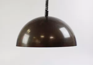 beisl lampa sufitowa/lampa wisząca lata 70. miedziana vintage (A120I7) - Zdjęcie 1 z 9