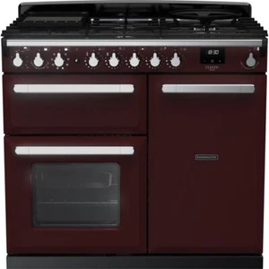 Rangemaster ESDL100DFPBOR/CM1 Estel Deluxe 99cm Dual Fuel Range Cooker 5 - Picture 1 of 5