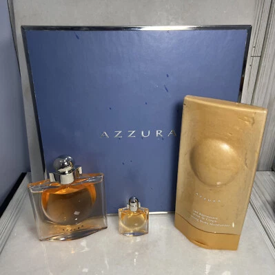 Juego de eau de toilette en spray, salpicaduras e hidratantes Azzaro Azzura  Foto 1 de 4