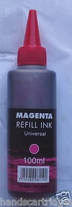 Inchiostro universale per bottiglie coloranti marca IJ Magenta 100 ml - Foto 1 di 1