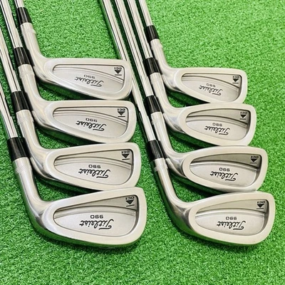 Titleist Right Handed Iron Set DCI 990 3-9,P PRECISION RIFLE FCM Flex 6.5 - Image 1 of 4