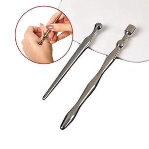 Masajeador de punto gatillo pluma de acupuntura manual de acero inoxidable masaje profundo 1 pieza - Imagen 1 de 11