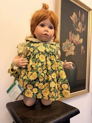 Künstlerpuppe Jeanne Singer Porzellan Puppe Sammlerpuppe Vintage Doll Limitiert - Bild 1 von 4