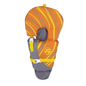 Full Throttle Watersports Baby Life Jacket / Vest - Up to 30 Lbs, ORANGE/YELLOW - Picture 1 of 4