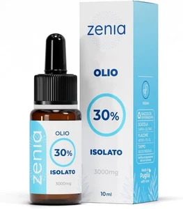 Olio di canapa 30% Isolato  Anti-stress, Ideale per Rilassarsi, Calmare l'ansia - Foto 1 di 3