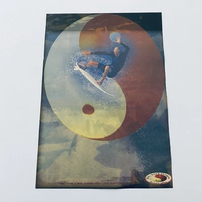 Vintage T&C Surf Poster 1990s Town and Country Surfwear Rare Original Print Ad - image 1 of 4