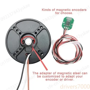 Servomotore compatto DC brushless GIM4305 ad alta coppia con driver collegato - Foto 1 di 9