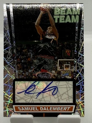 2007-08 Topps Stadium Club Samuel Dalembert Beam Team Auto Autograph - Image 1 of 2