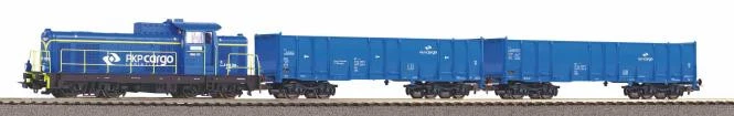 PIKO Start-Set PKP SM42 mit 2 off. Güterwagen PKP Cargo A-Gleis &  B VI 97937 - Bild 1 von 1