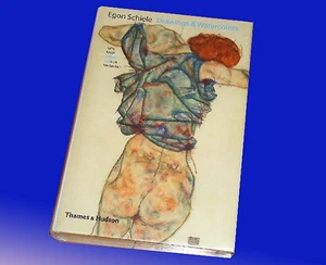 Foreign Book Collection Egon Schiele/Drawings and Watercolors/ Egon Schiele: Dra - Imagen 1 de 8