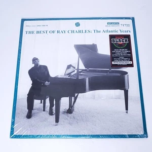 Ray Charles - The Best Of Ray Charles: The Atlantic Years White Vinyl Record 2LP - Picture 1 of 5